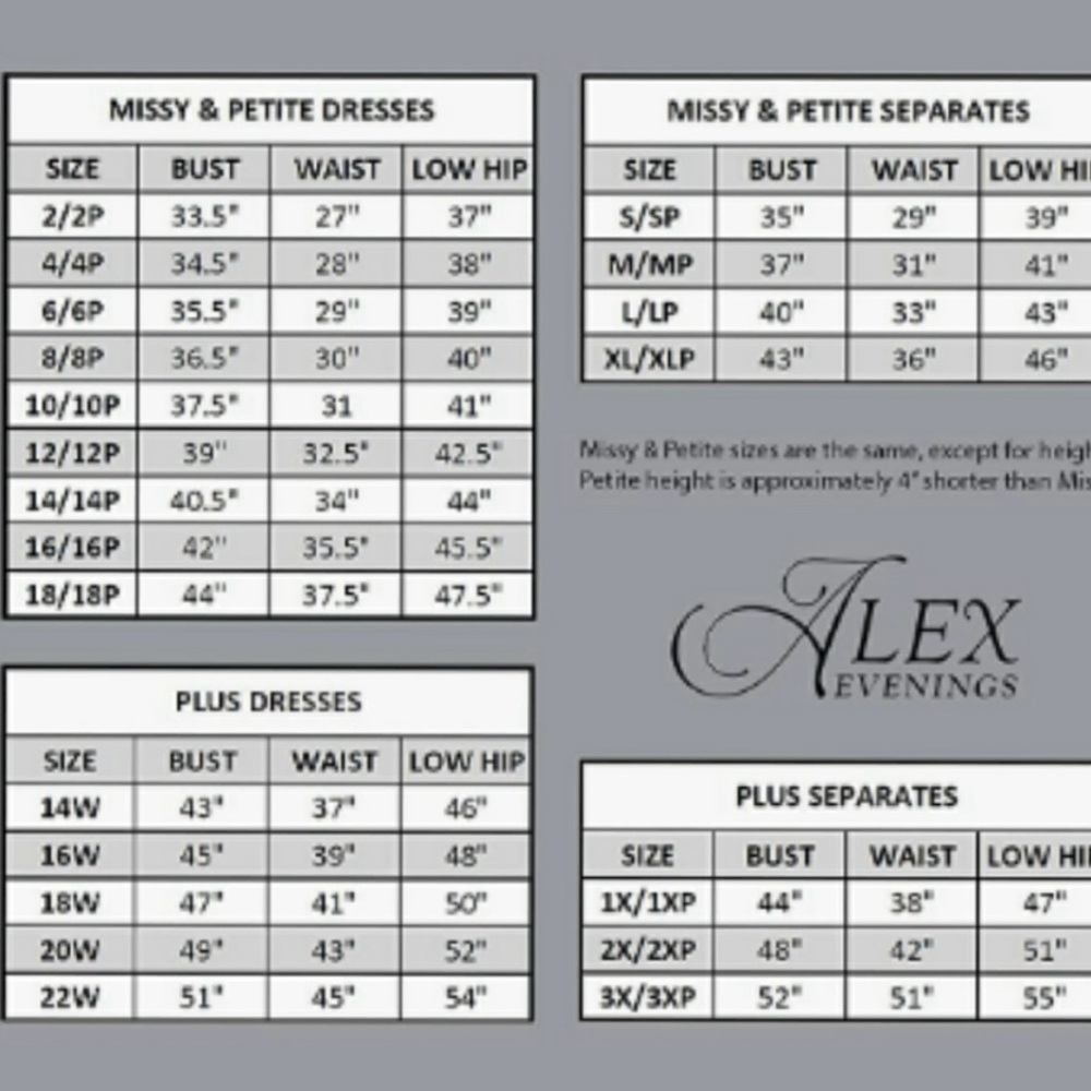 ALEX Evenings Gown with Side Ruched Details - Picture 6 of 6